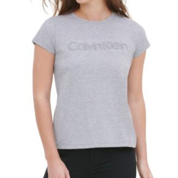 Calvin Klein Tops - Calvin Klein Womens Tee M Gray 784